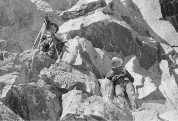 Surveying Yosemite's Tioga Road. DHH Collection